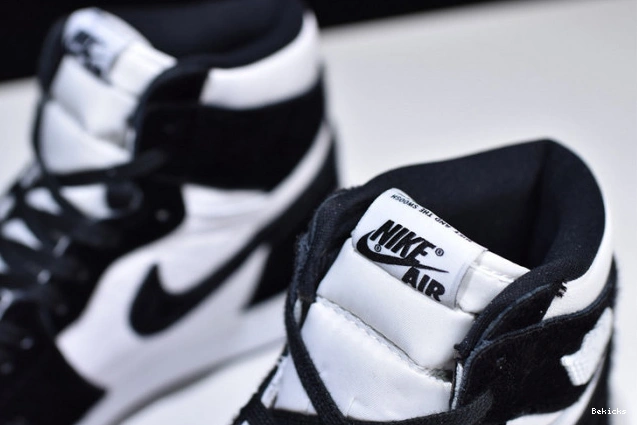 Rep BK black air cd0461-007 panda 1 jordan white 1117